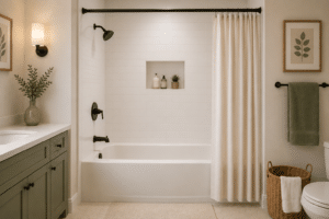 tub-shower combo