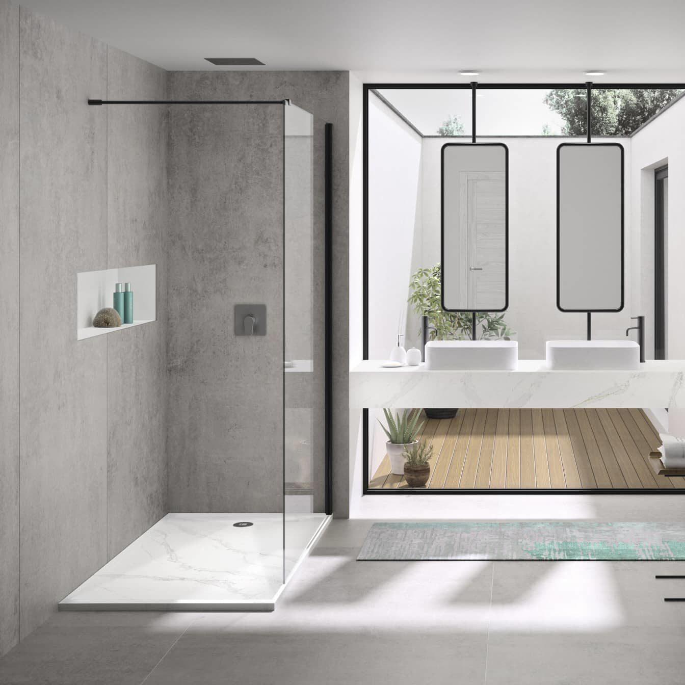 porcelain tile panel