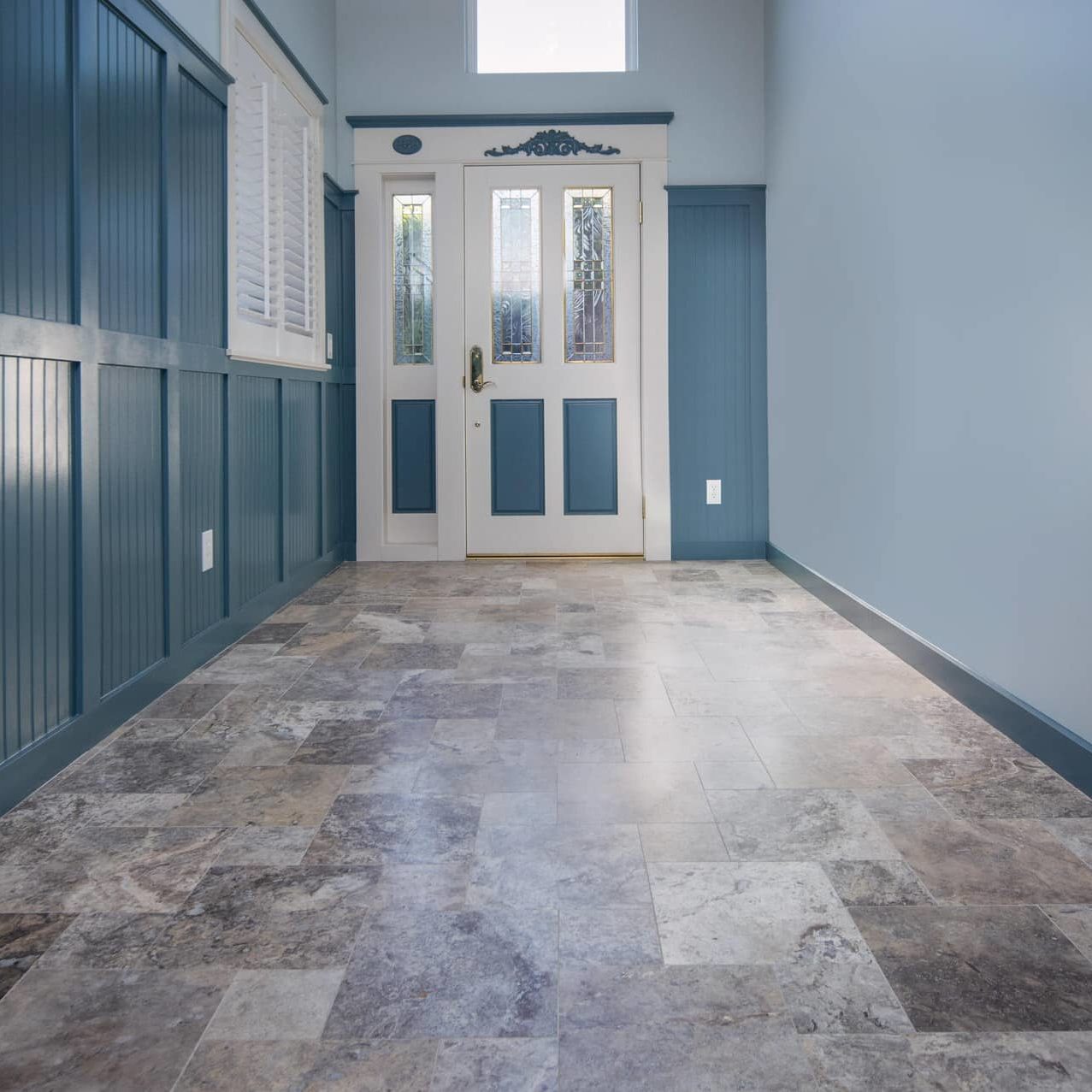 Natural Stone, Silver Travertine Flooring